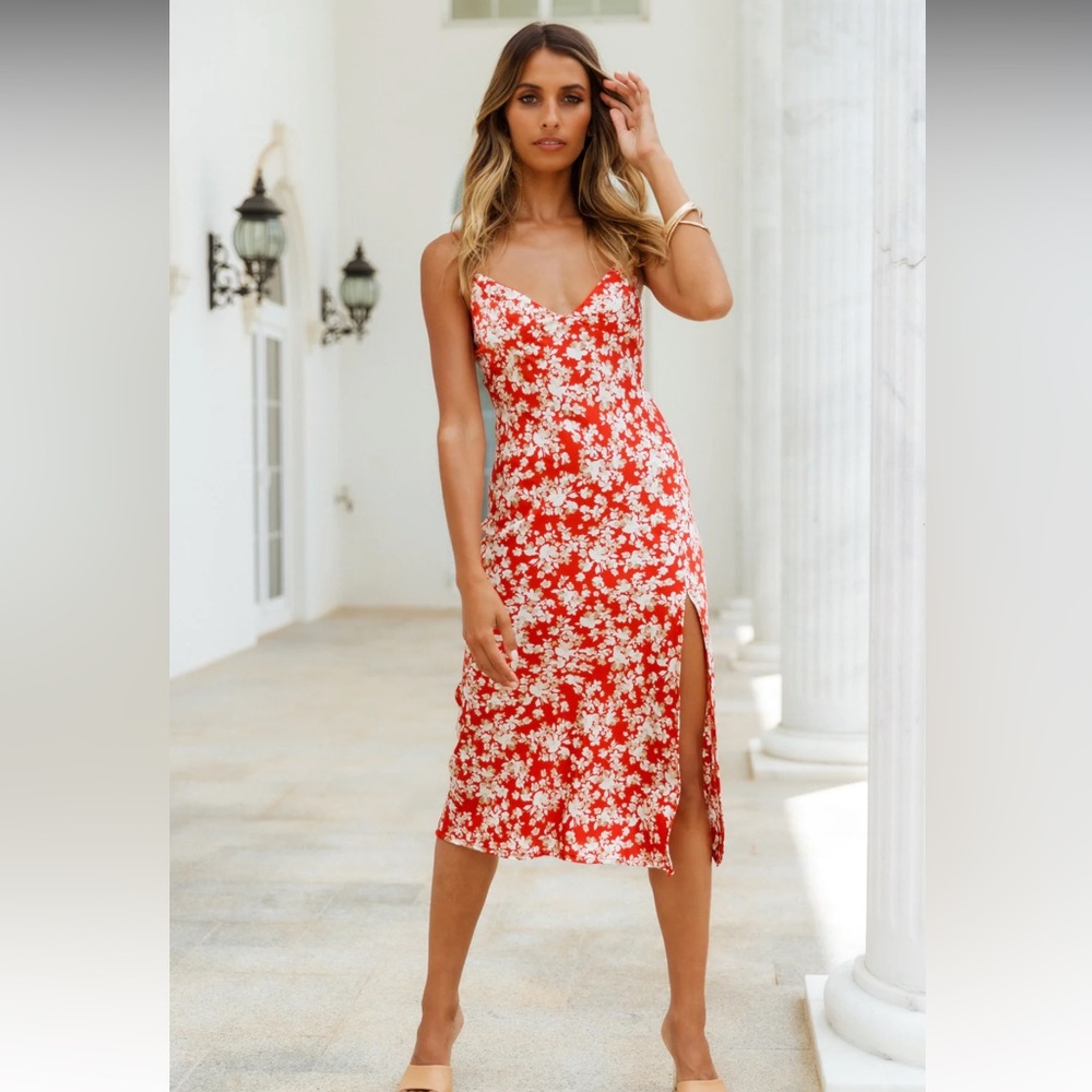 Hello Molly Top of the Charts Midi Dress